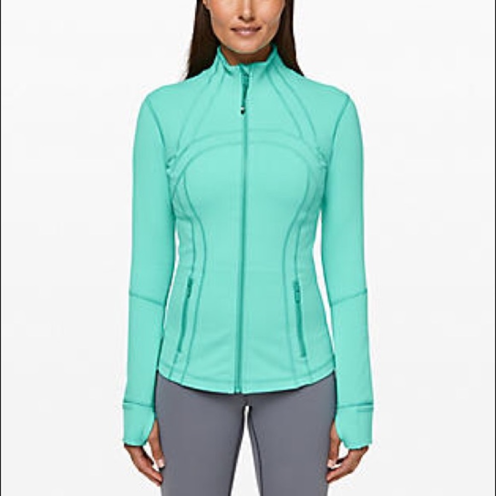 Lululemon jacket, green/blue/turquoise